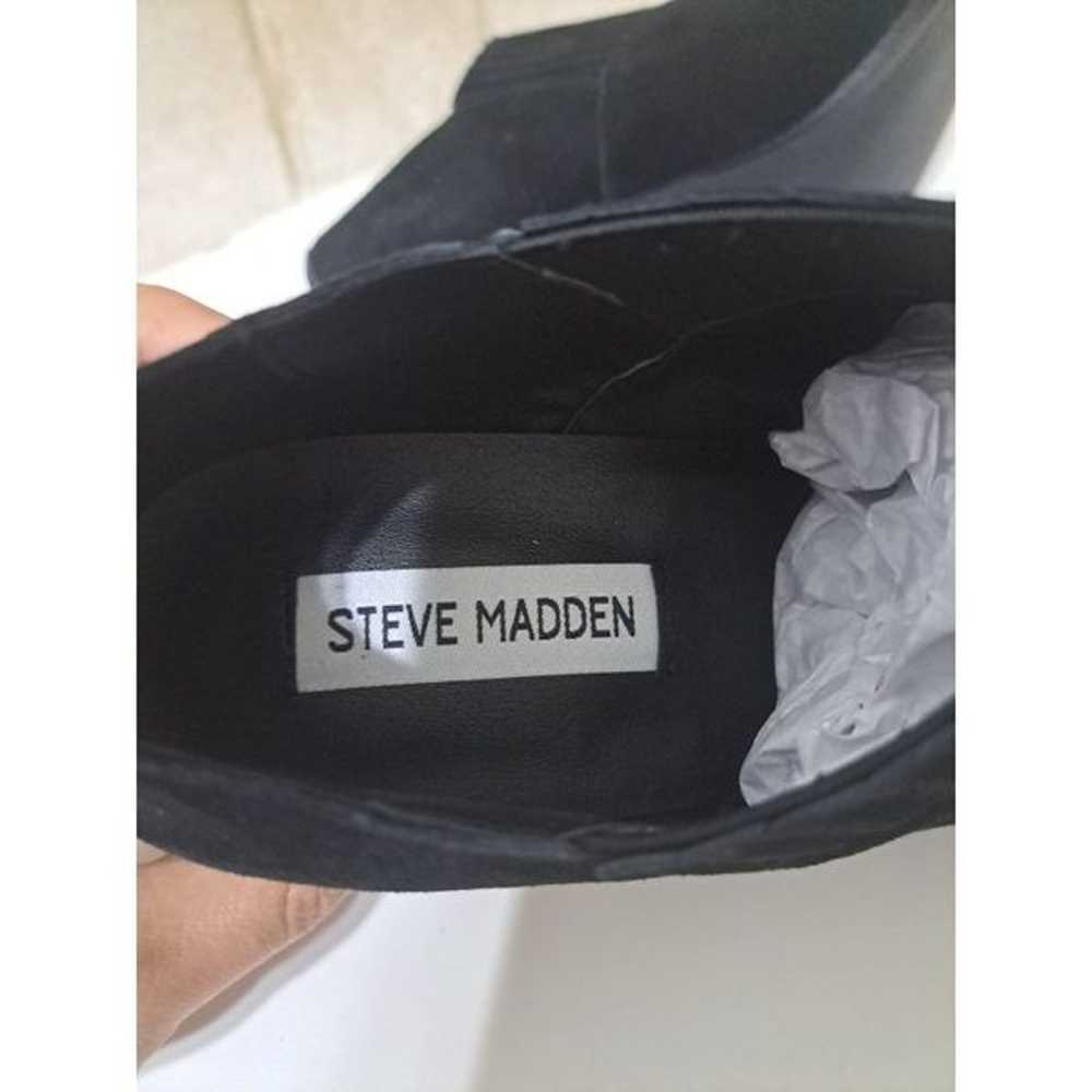 Steve Madden black booties size 7 - image 3