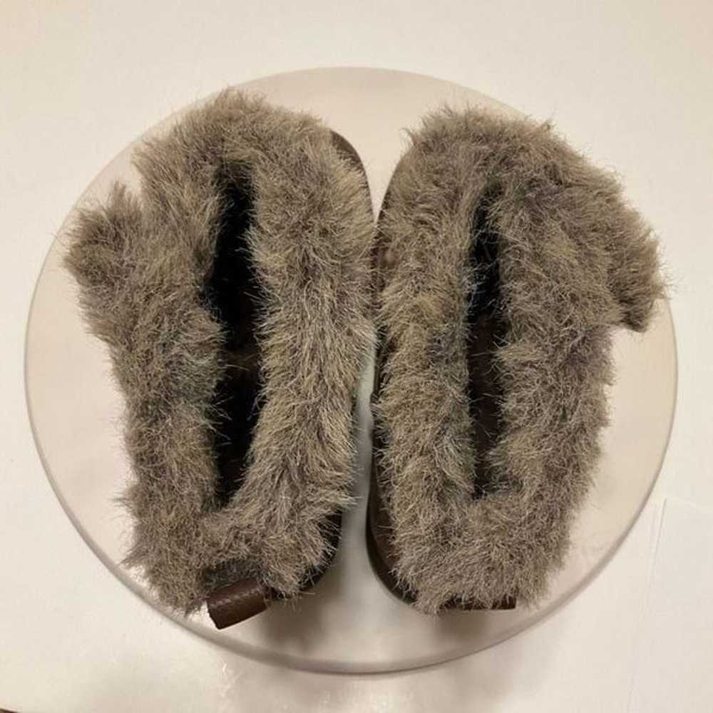 Teva Faux Fur Trim Pull on Thinsulate Boots. Brow… - image 11