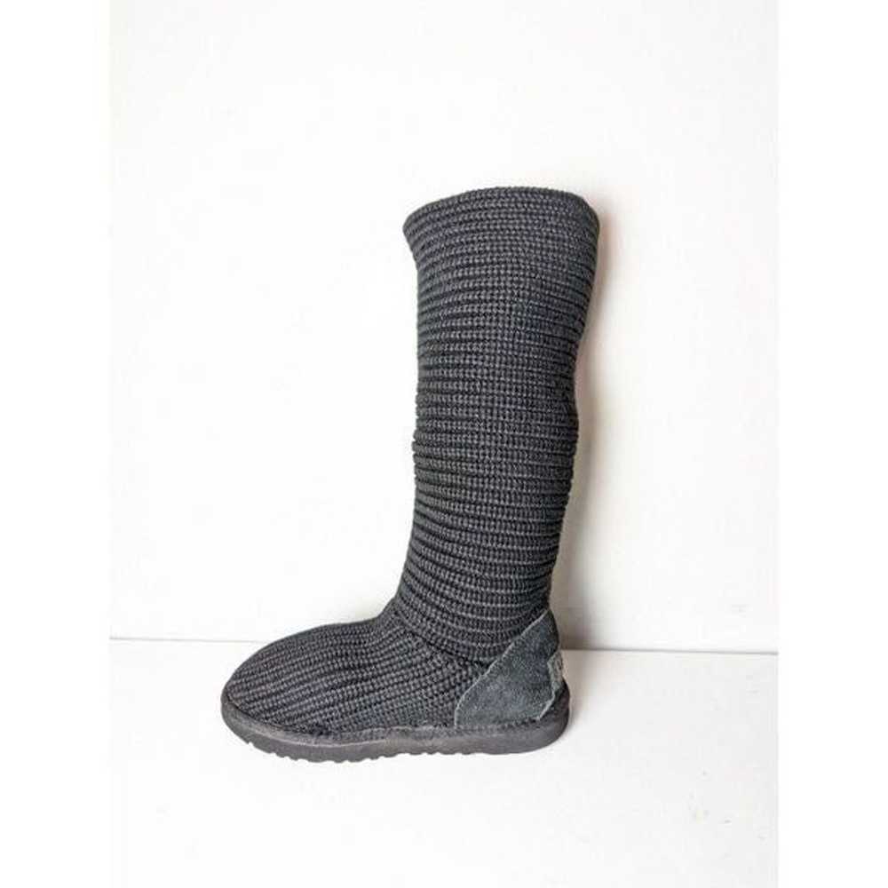 UGG Cardy Tall Knit Winter Boot Size 7 - image 3