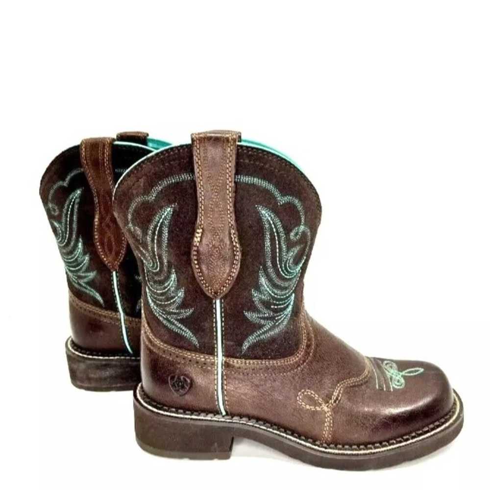 Ariat Fatbaby Heritage Dapper Boots Brown Women’s… - image 1
