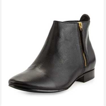 Cole Haan Belmont leather booties black leather si