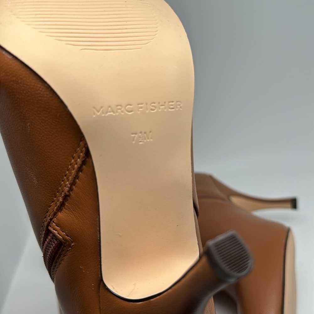 Marc Fisher Fergus Brown Leather Pointed Toe Kitt… - image 12