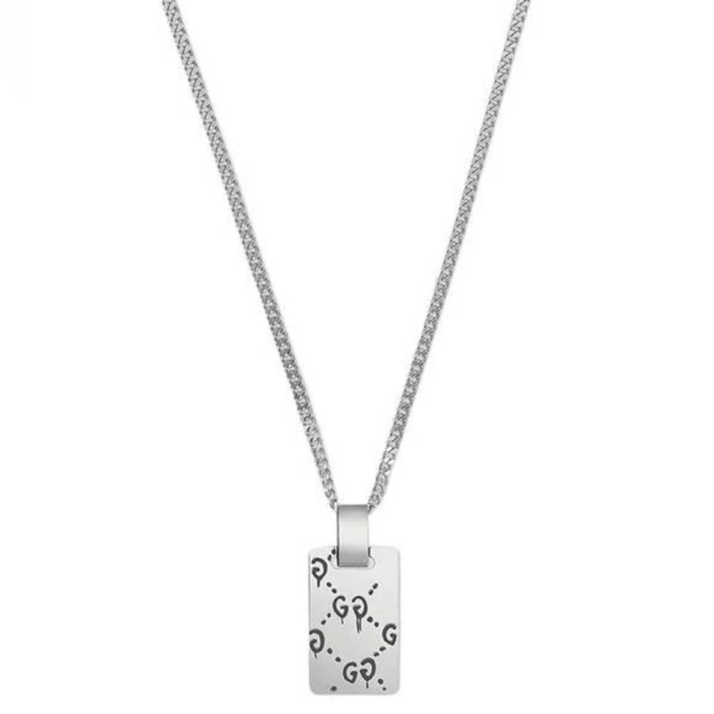 Gucci GucciGhost silver pendant necklace - image 1