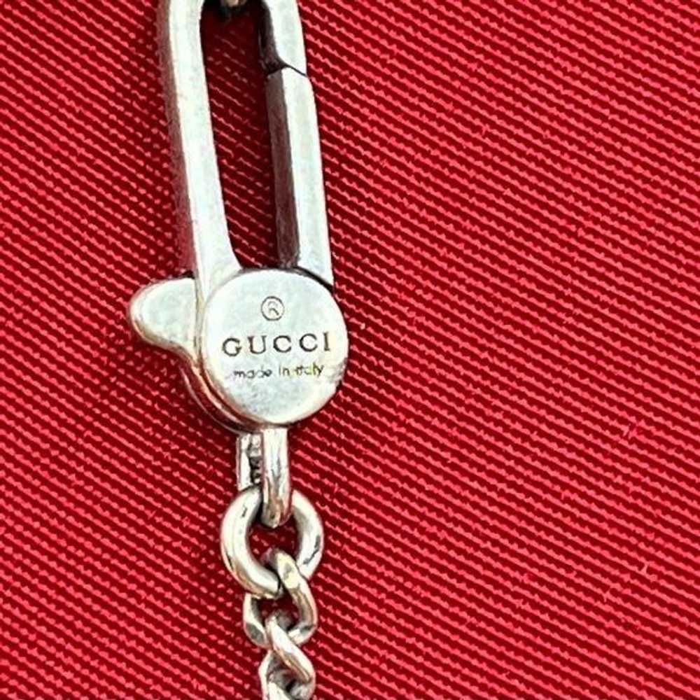 Gucci GucciGhost silver pendant necklace - image 4