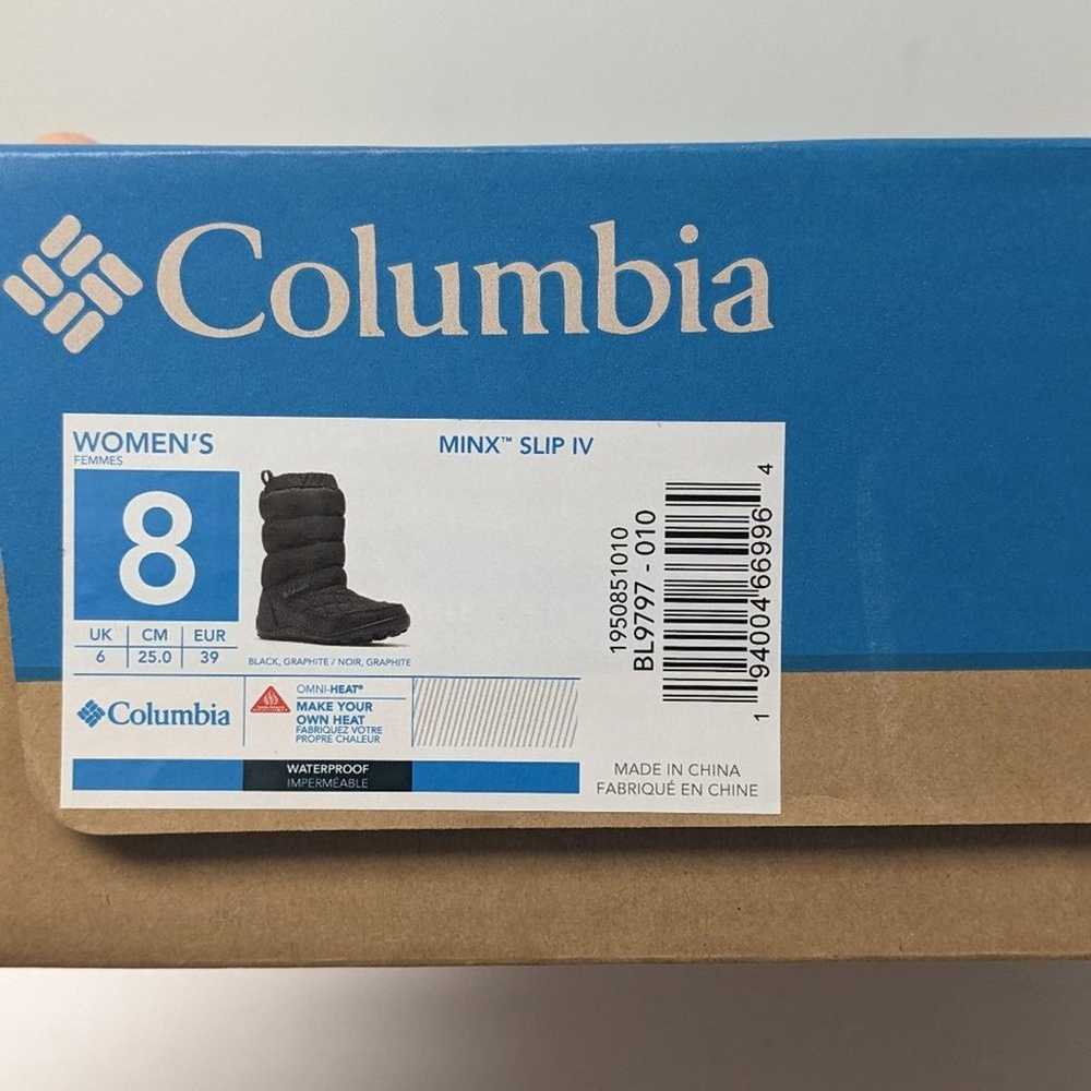 Columbia Minx IV Slip Insulated Winter Boots, Bla… - image 6