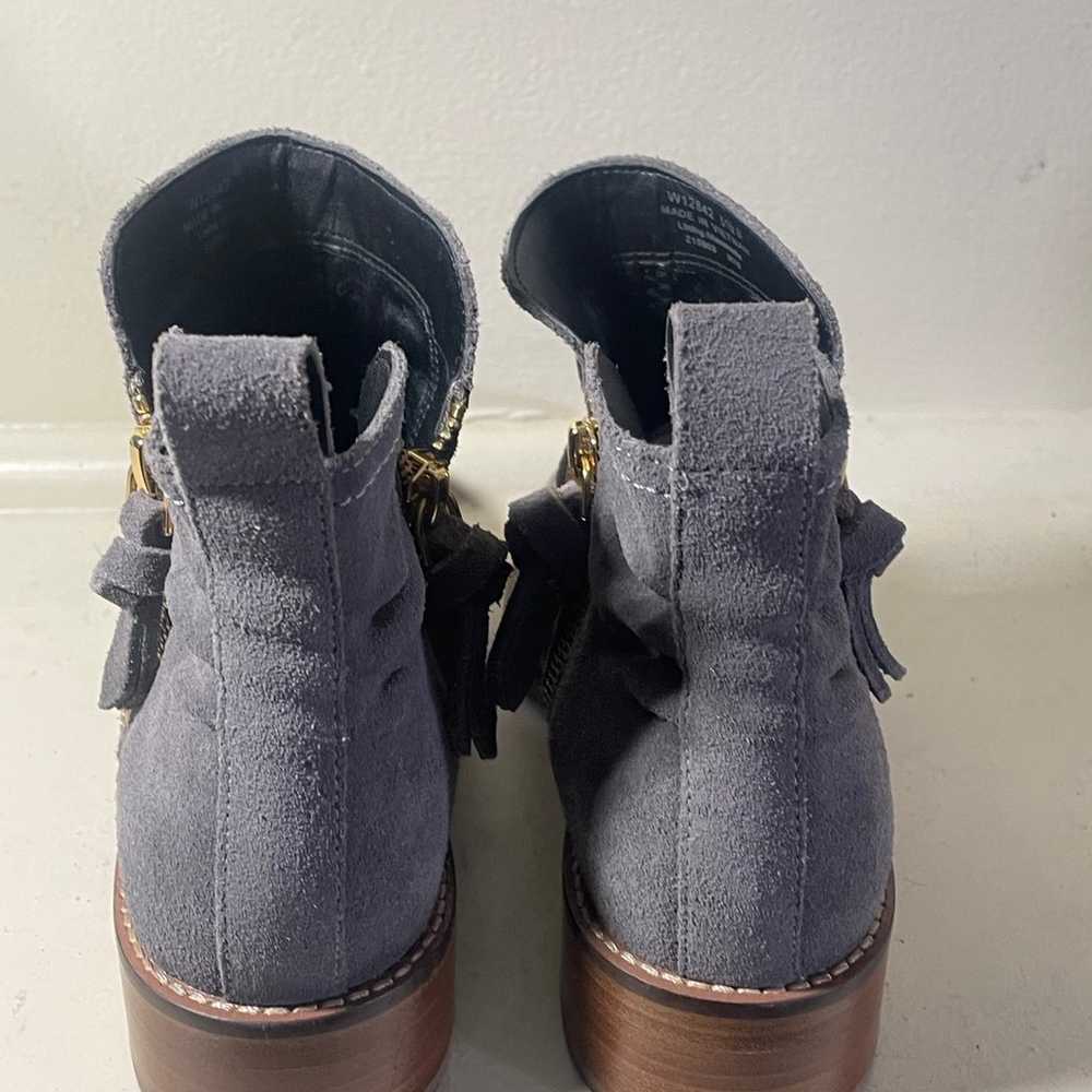 Cole Haan  Booties Women 8 Gray Suede Water Resis… - image 8