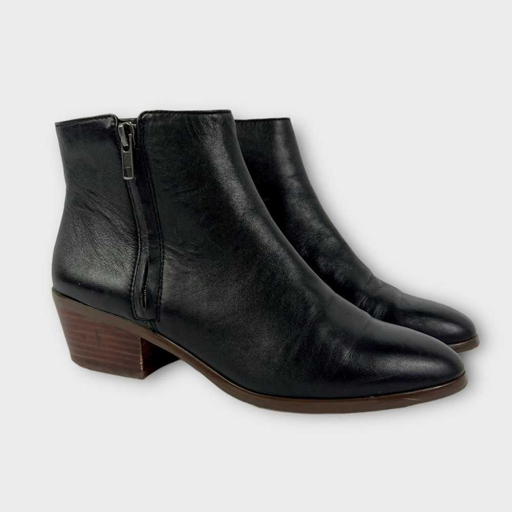 J.Crew Reagan Leather Boots in Black Size 8.5 - image 1