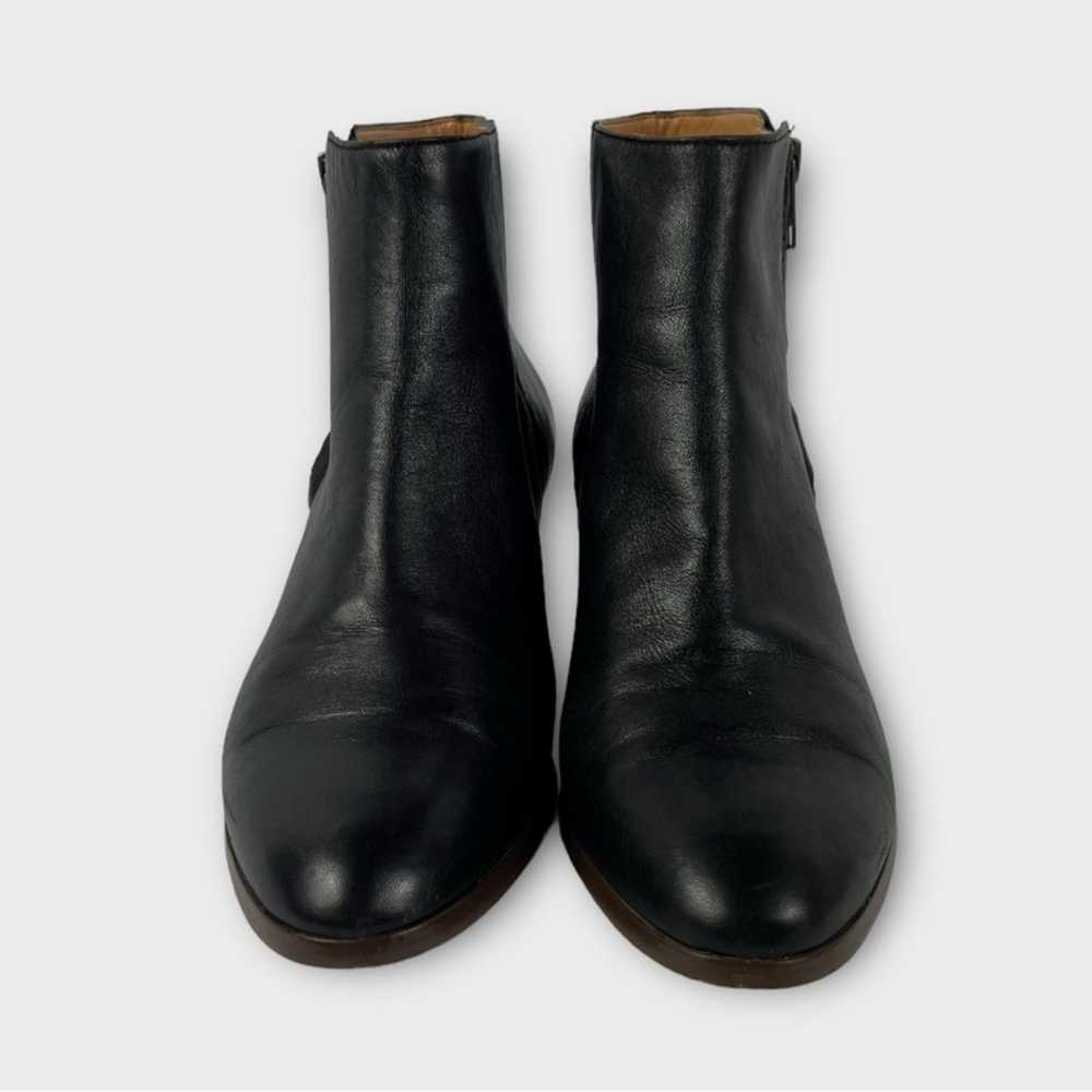 J.Crew Reagan Leather Boots in Black Size 8.5 - image 2