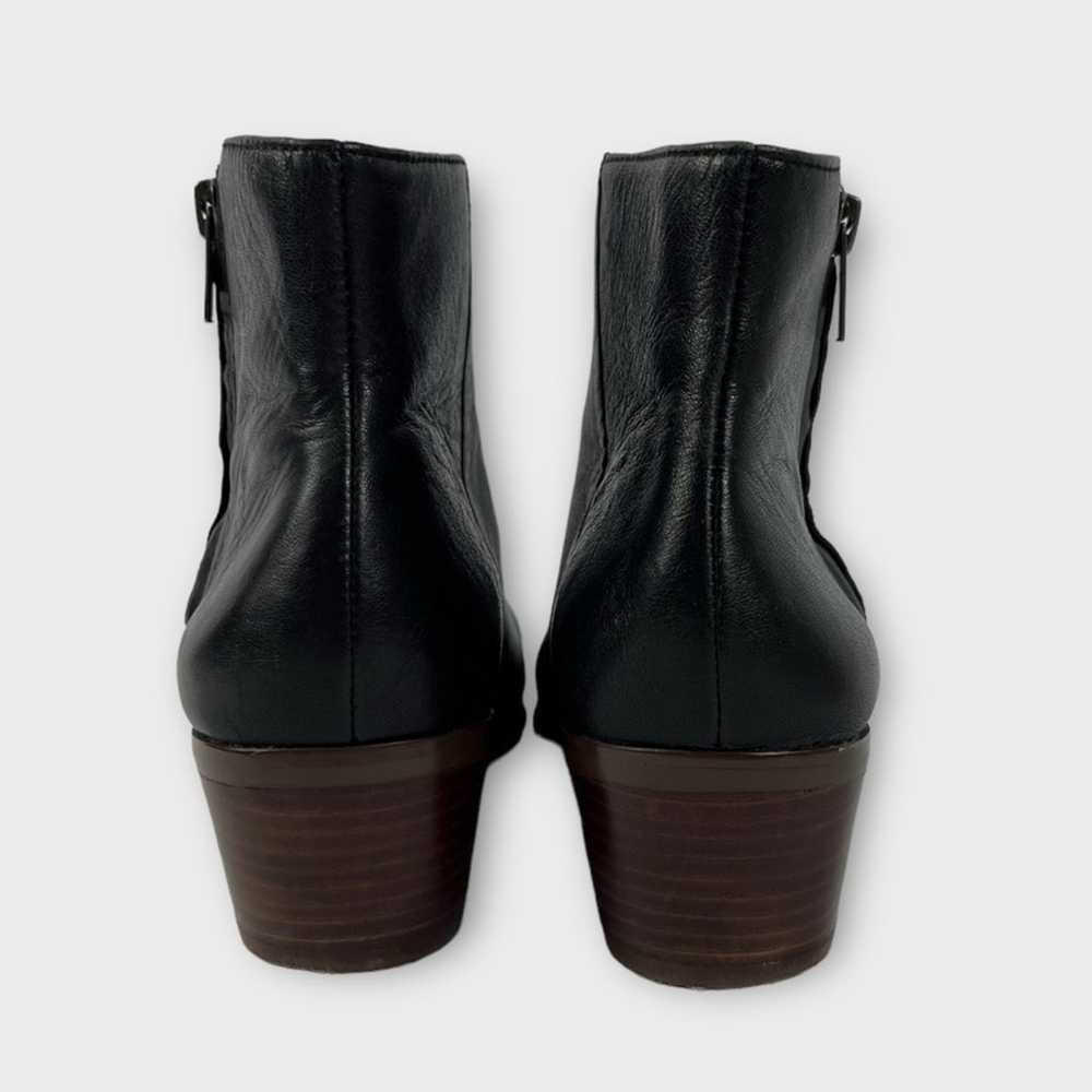 J.Crew Reagan Leather Boots in Black Size 8.5 - image 4