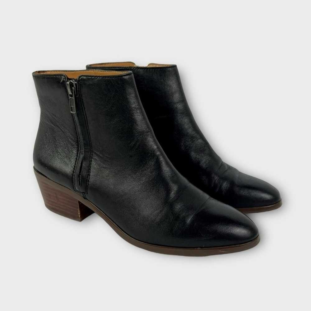 J.Crew Reagan Leather Boots in Black Size 8.5 - image 9