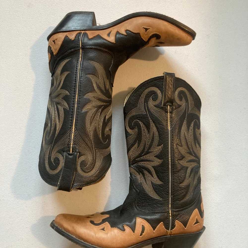 Durango cowgirl cowboy boots size 7.5 men’s size … - image 1
