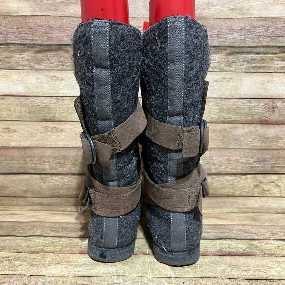 Sorel Brown Leather Chipahko Blanket Winter Boots - image 8