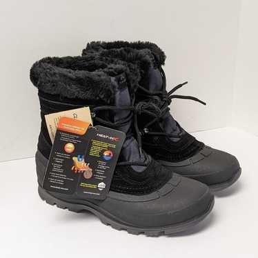 Kamik Snovalley Waterproof Winter Boots, Black, Wo