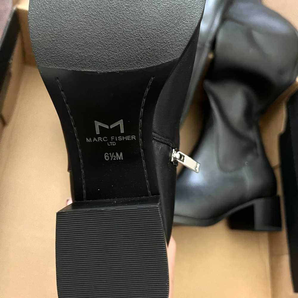 Marc Fisher Thigh High Black Boots - image 3