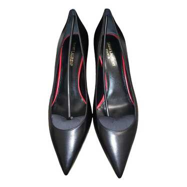 Saint Laurent Anja leather heels