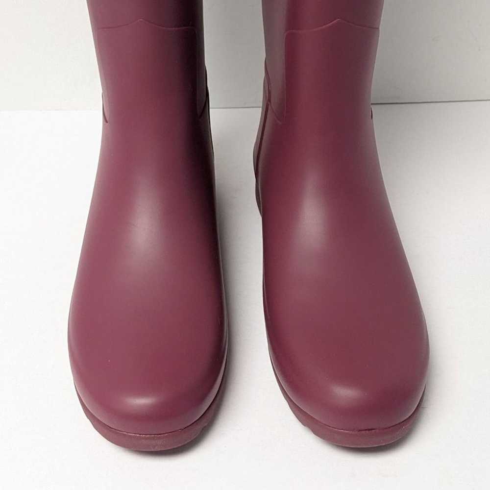 Hunter Original Refined Tall Rain Boots, Purple, … - image 4