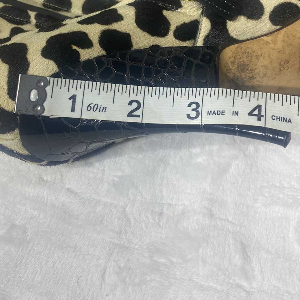 Giuseppe Zanotti Leopard Pony skin Leather Fur An… - image 11