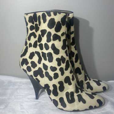 Giuseppe Zanotti Leopard Pony skin Leather Fur An… - image 1