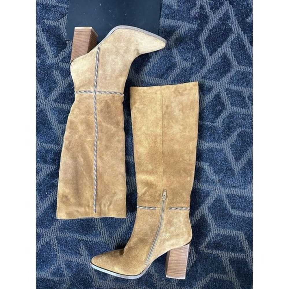 Free People Riley Whipstitch Tall Boots Size 38 - image 4