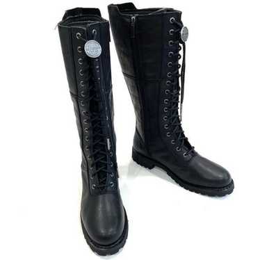 HARLEY DAVIDSON Walfield Lace-up Boots - image 1