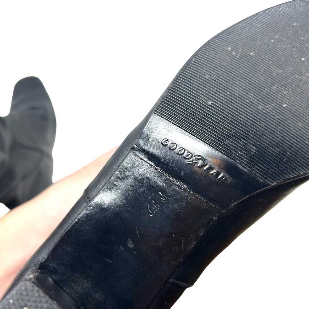 Salvatore Ferragamo Black Leather Glove Heeled Bo… - image 9