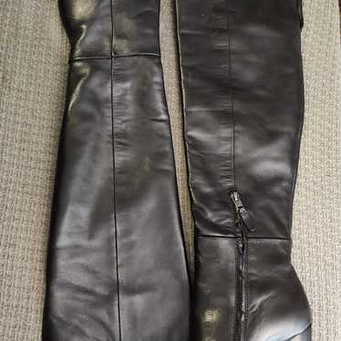 Sam Edelman women's 8.5 knee high leather boots - image 1