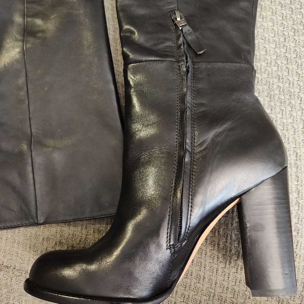 Sam Edelman women's 8.5 knee high leather boots - image 2