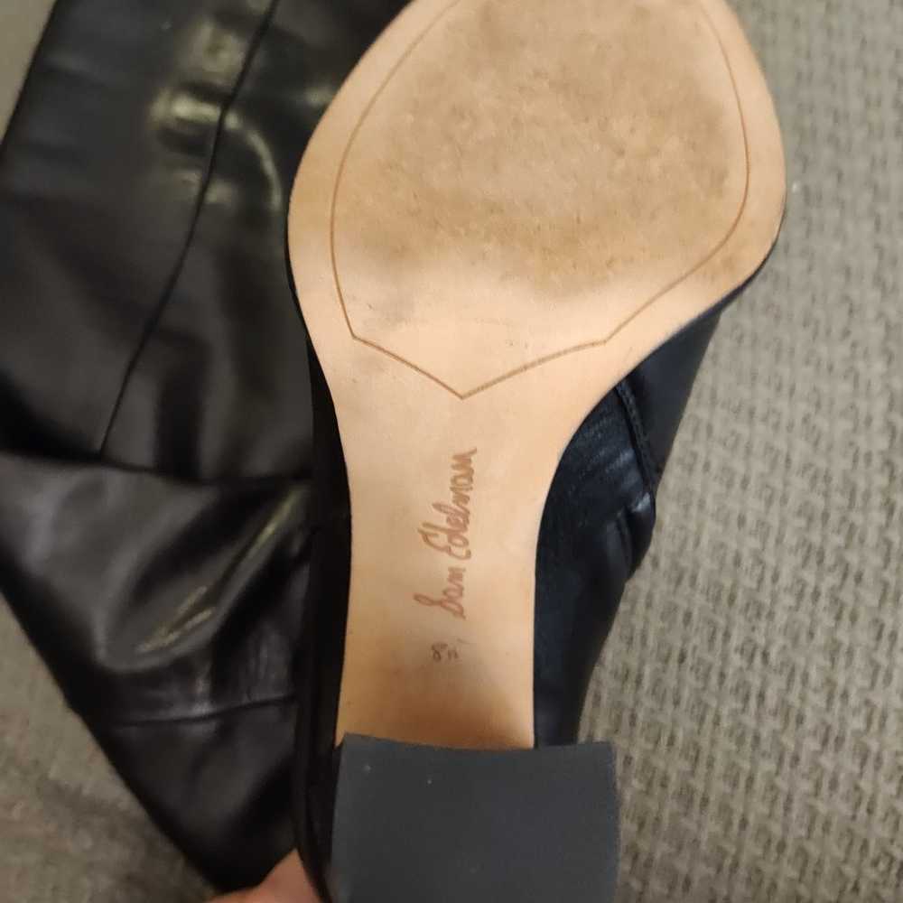 Sam Edelman women's 8.5 knee high leather boots - image 4