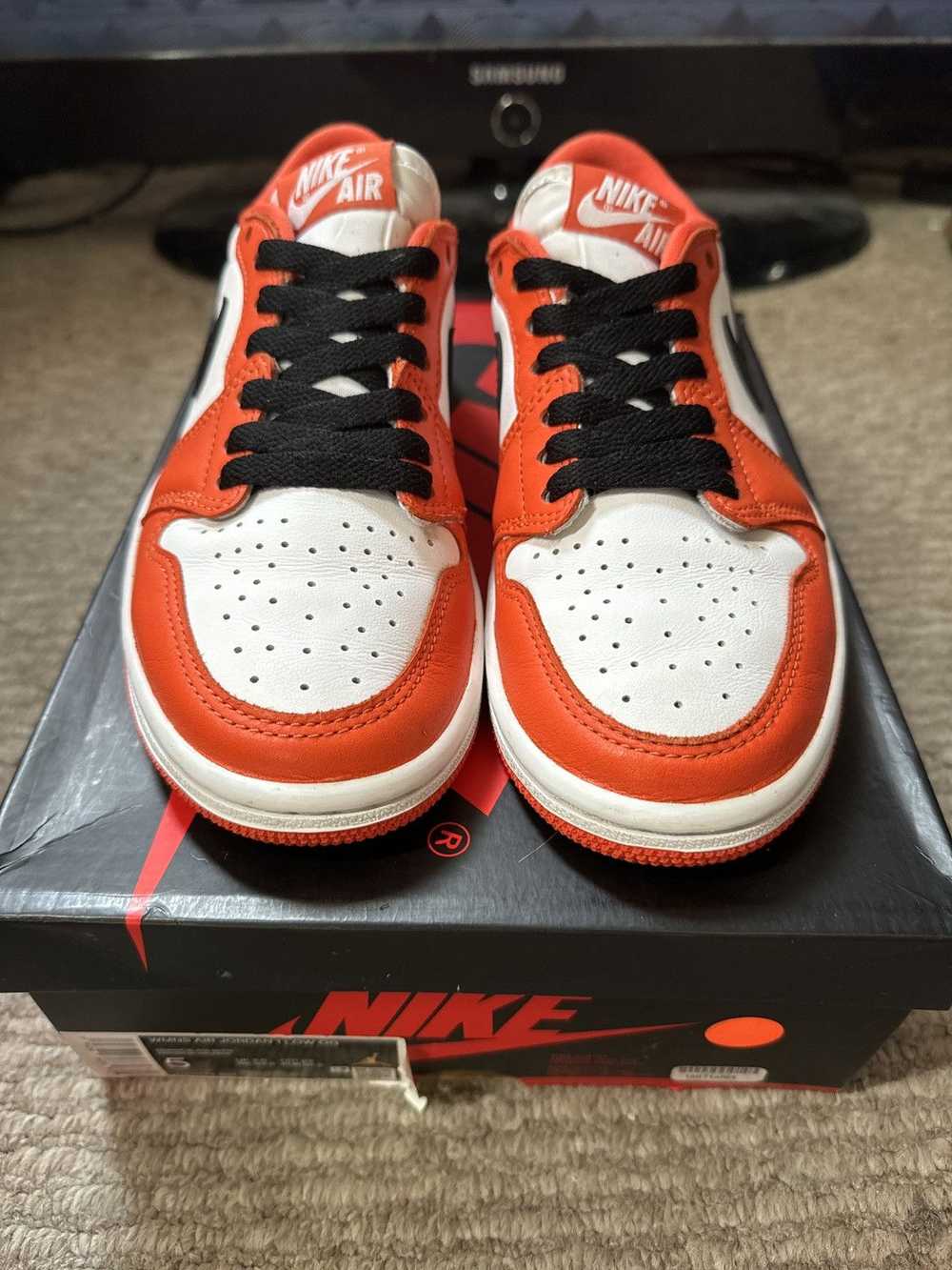 Nike × Streetwear × Vintage Jordan 1 Low OG Starf… - image 7