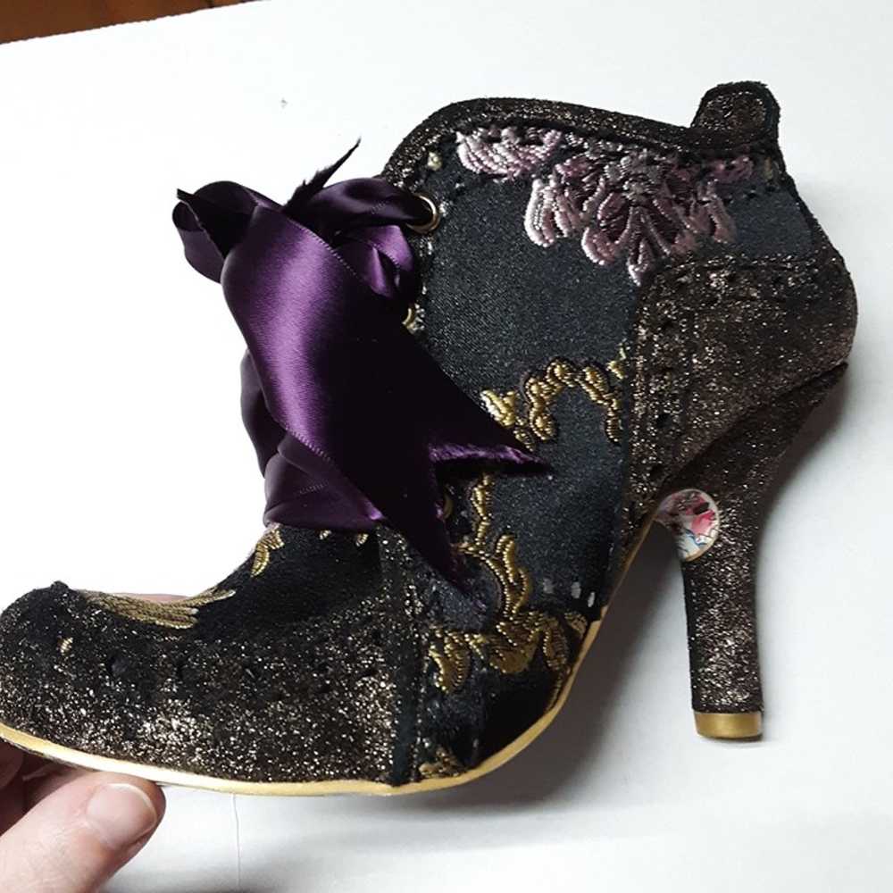 Irregular Choice Abigail's 3rd Party Boots Black … - image 8
