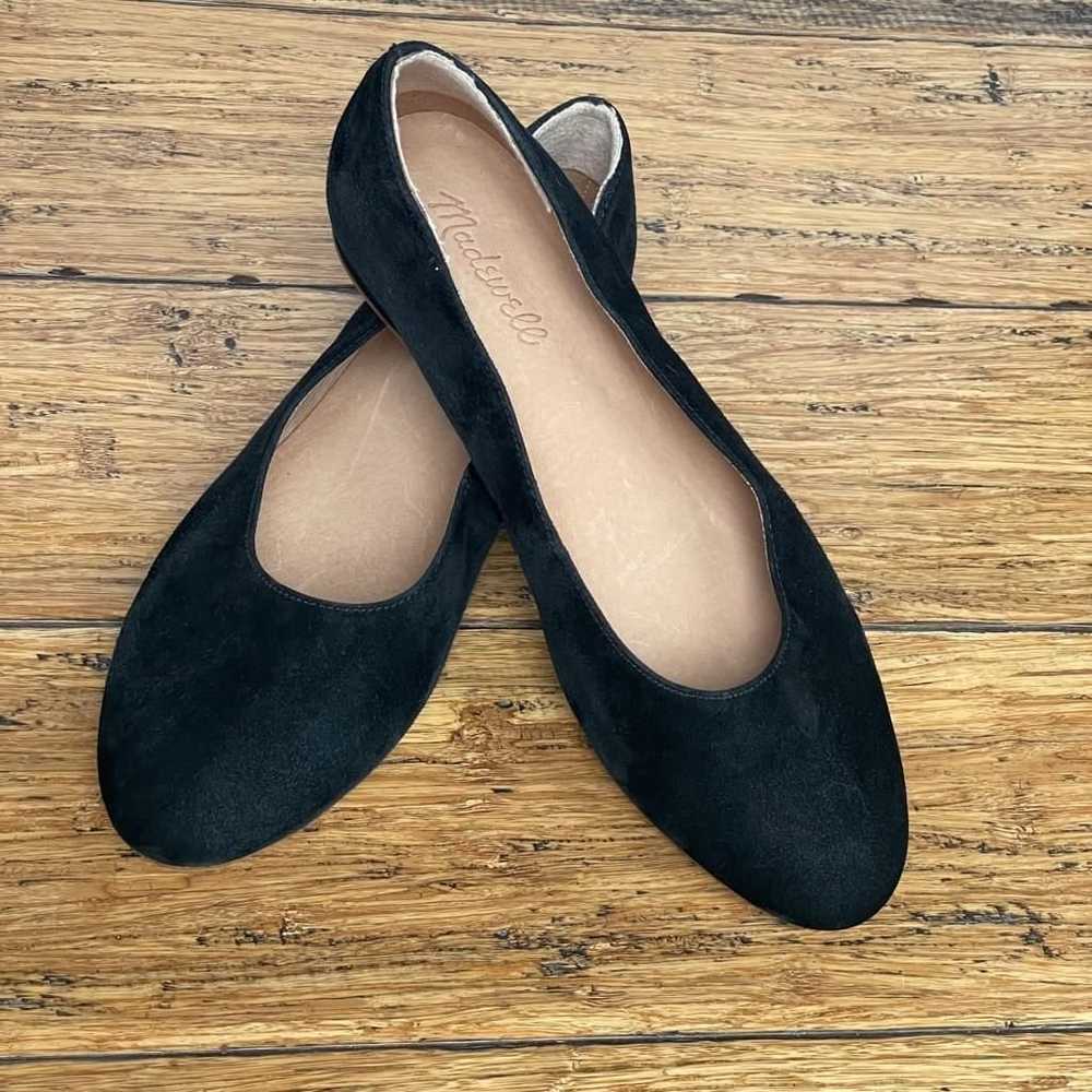 Madewell Suede Ballet Flats - Leia - Black, Like … - image 2