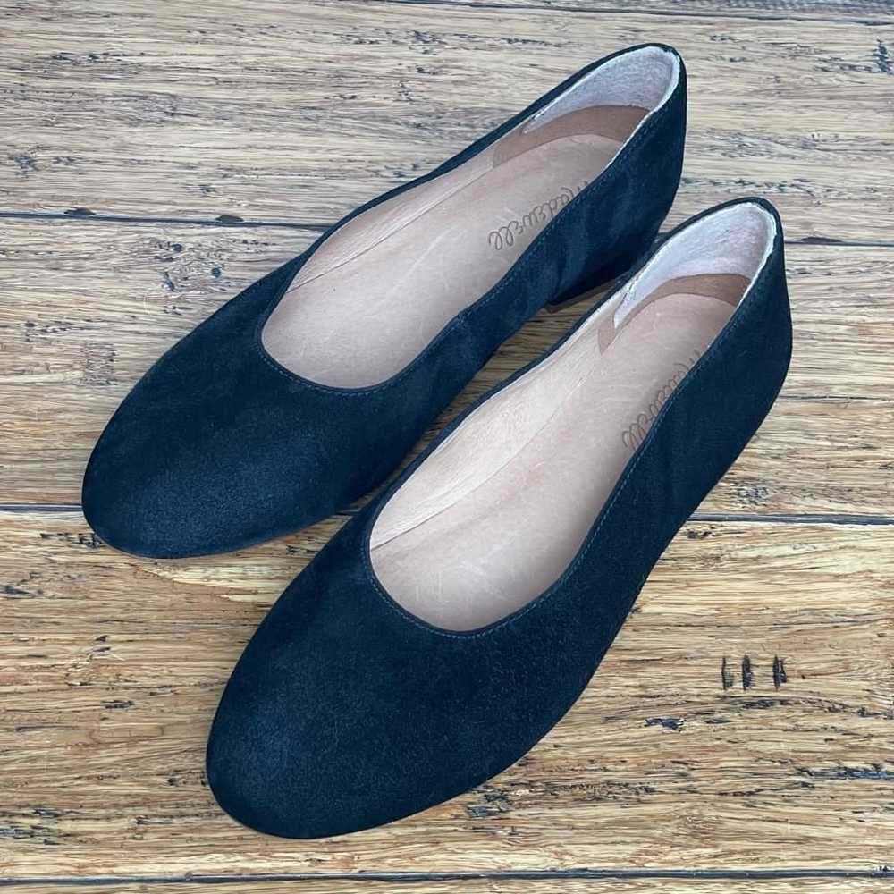 Madewell Suede Ballet Flats - Leia - Black, Like … - image 4