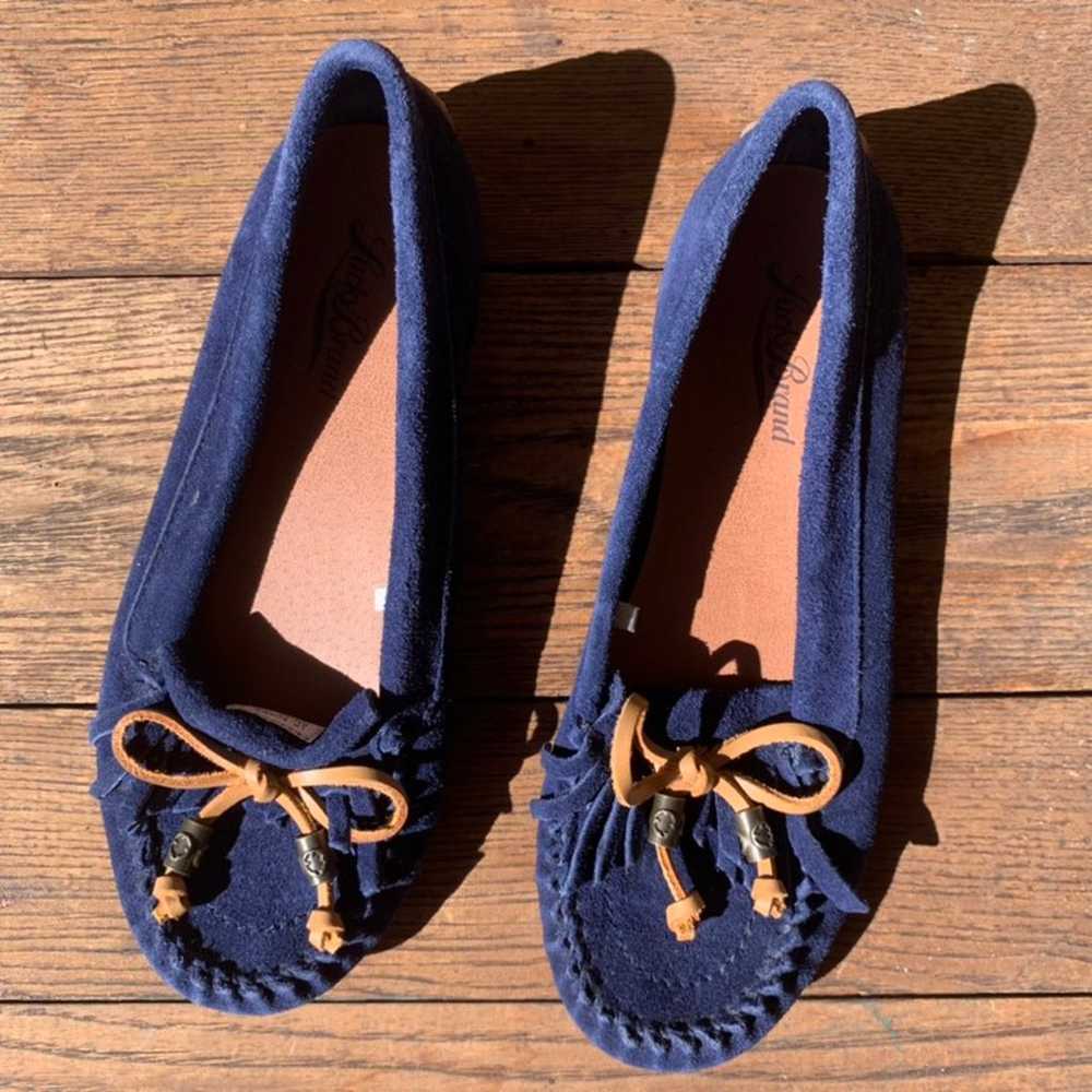 Lucky Brand Aunee Suede Loafers - image 1