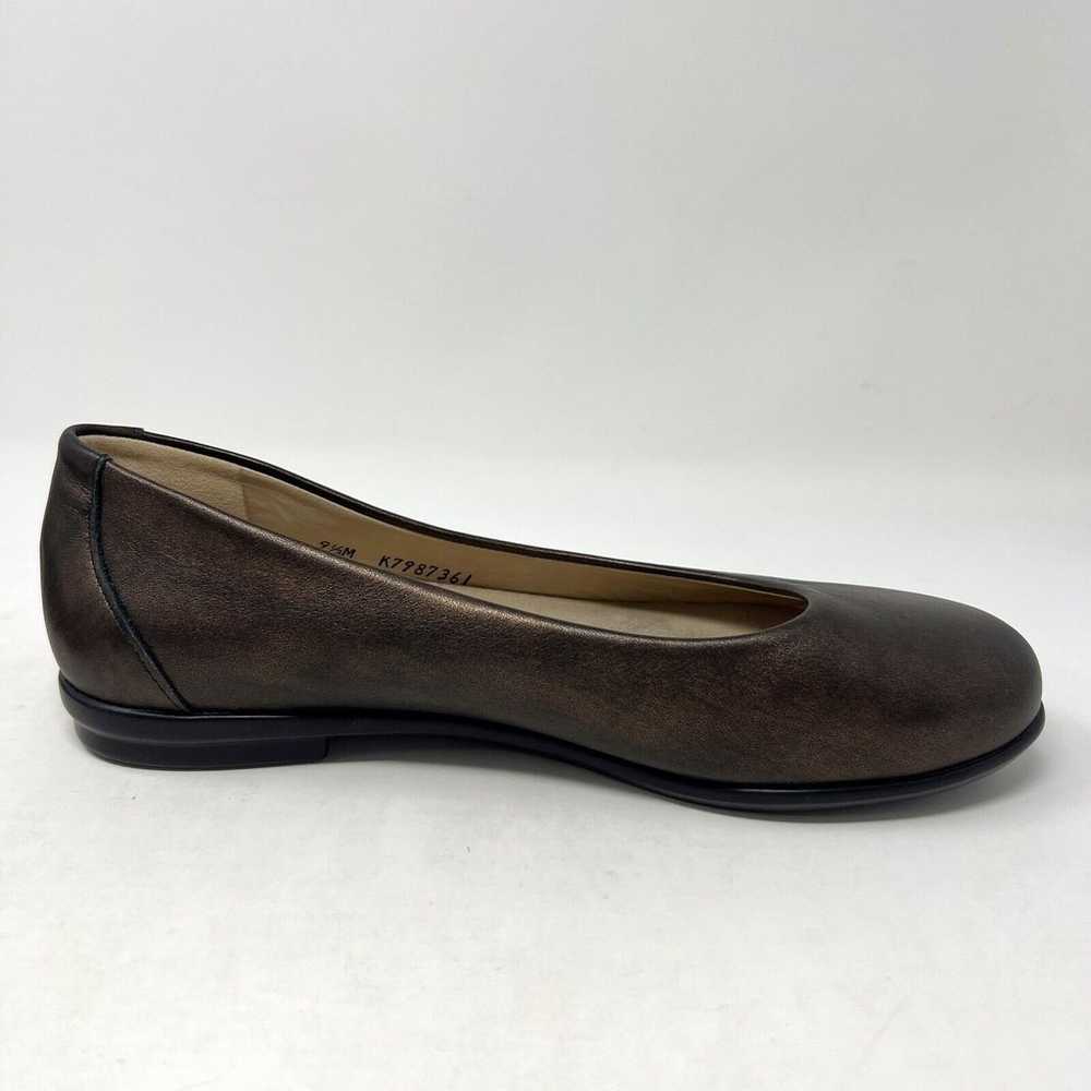 SAS Scenic Ballet Flats Shoes Bronze Brown Leathe… - image 6