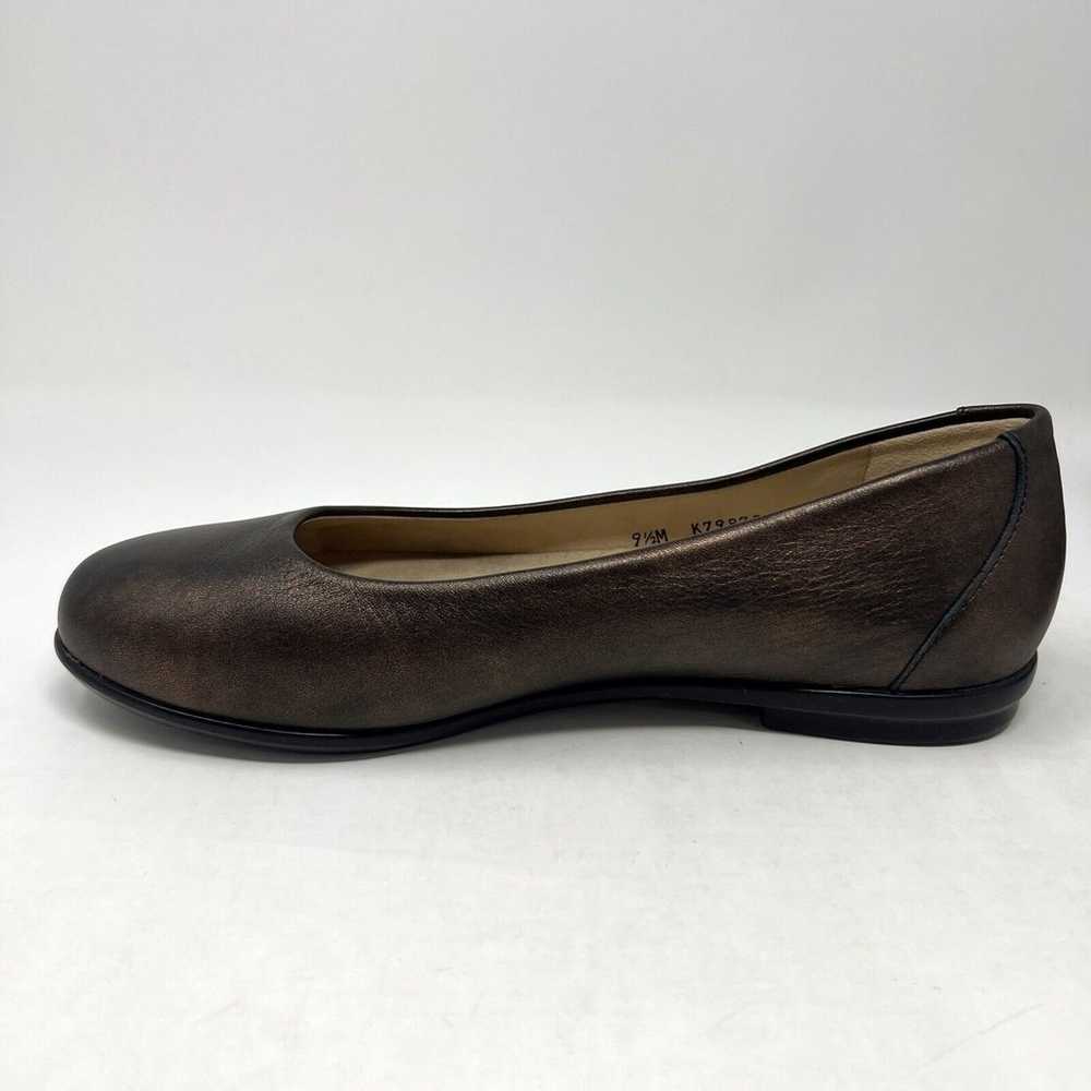 SAS Scenic Ballet Flats Shoes Bronze Brown Leathe… - image 7