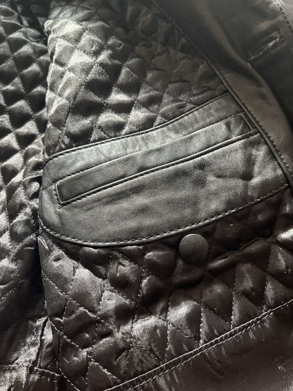 Leather Jacket × Streetwear × Vintage Leather Pea… - image 8