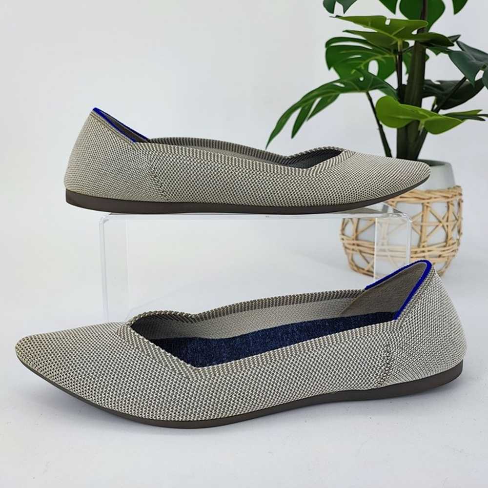 Rothy's Women's Gray Synthetic Ballet Flat Shoes … - image 1