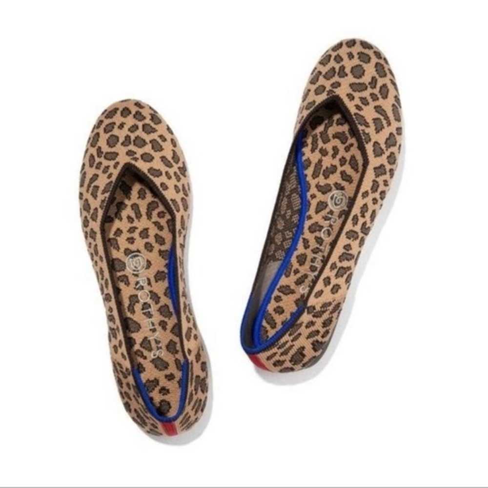 Rothy’s Leopard Points Flats Size 9 - image 2