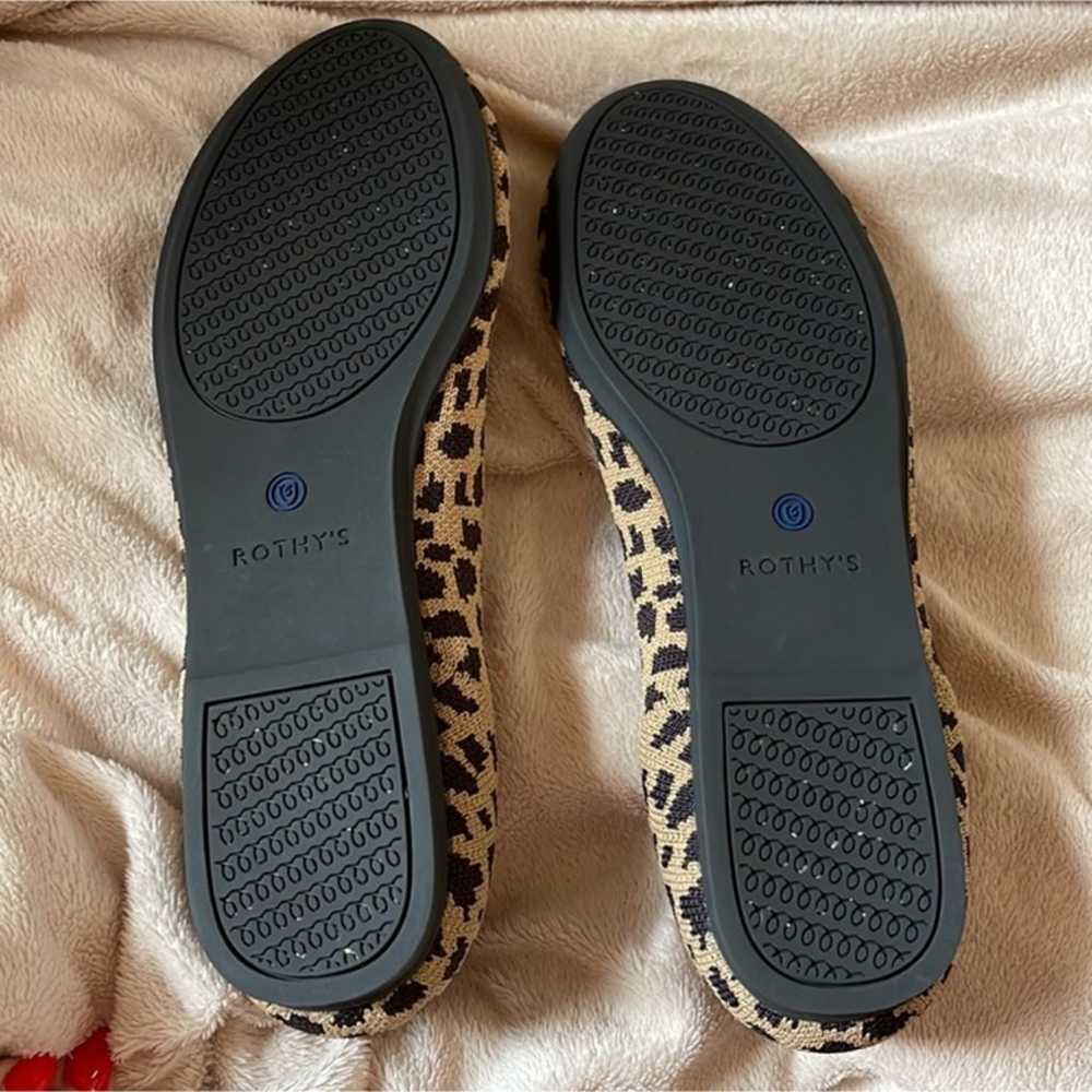 Rothy’s Leopard Points Flats Size 9 - image 4
