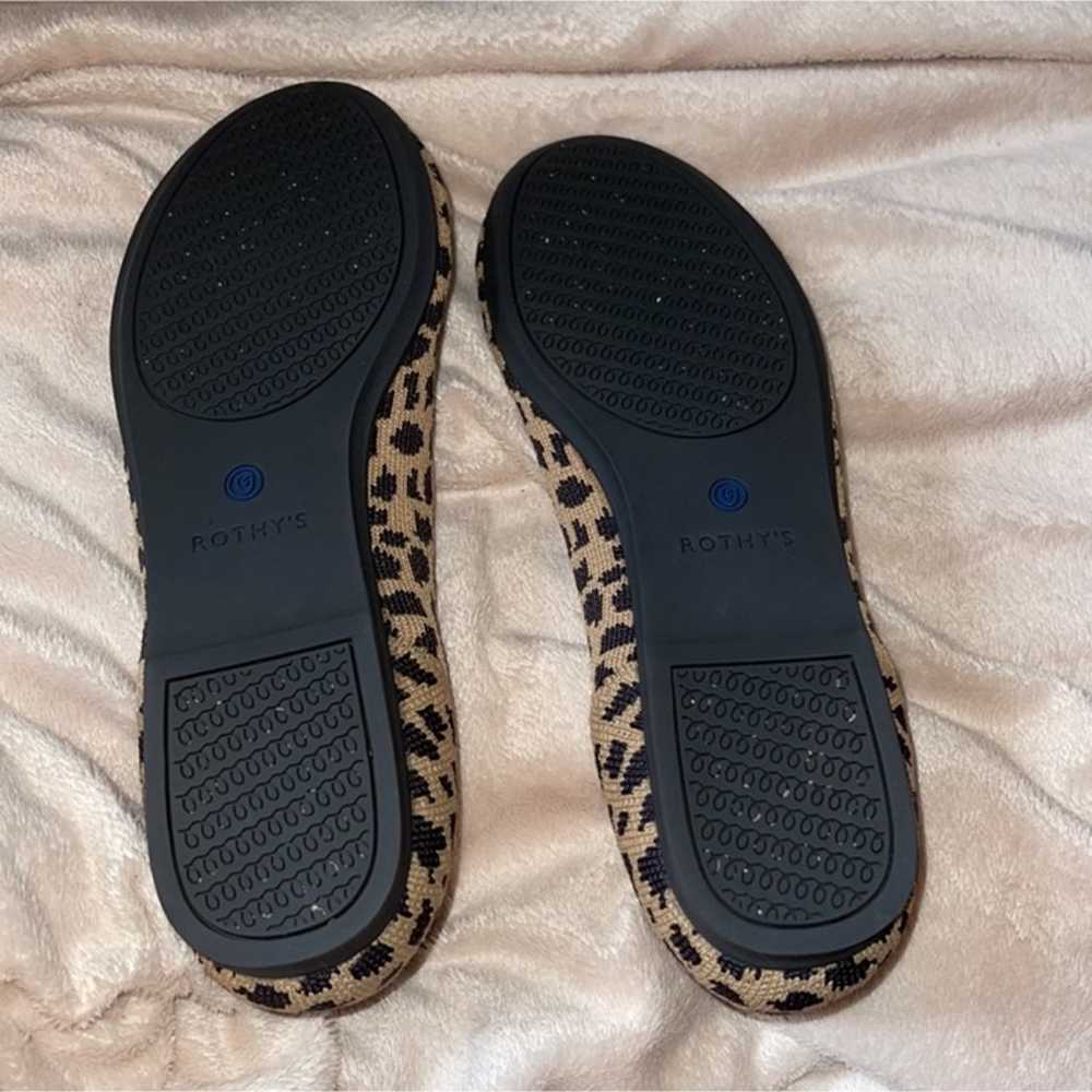 Rothy’s Leopard Points Flats Size 9 - image 5