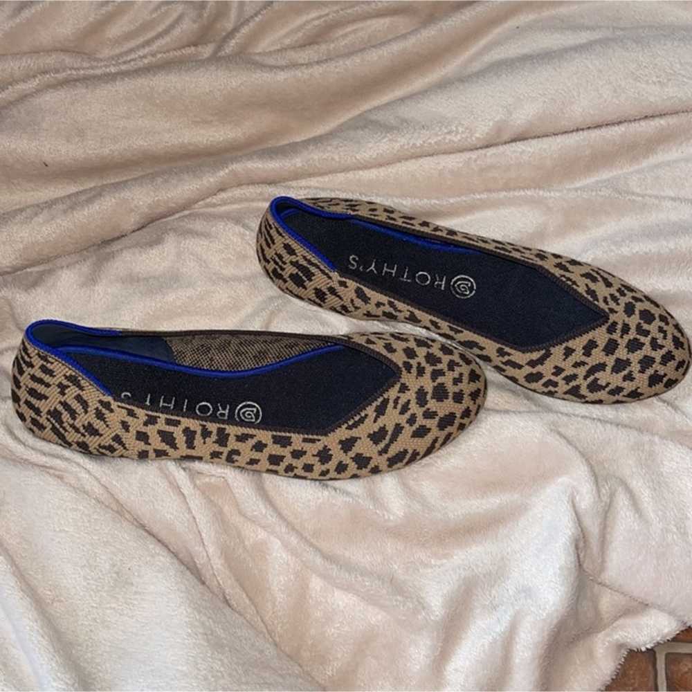 Rothy’s Leopard Points Flats Size 9 - image 6