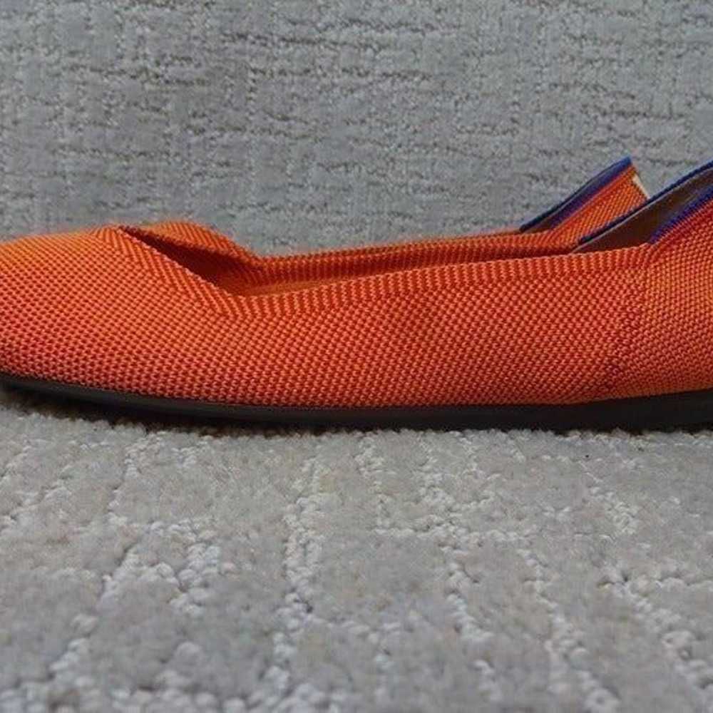 Rothys The Flat Women's Size 8.5 US Persimmon Rou… - image 3
