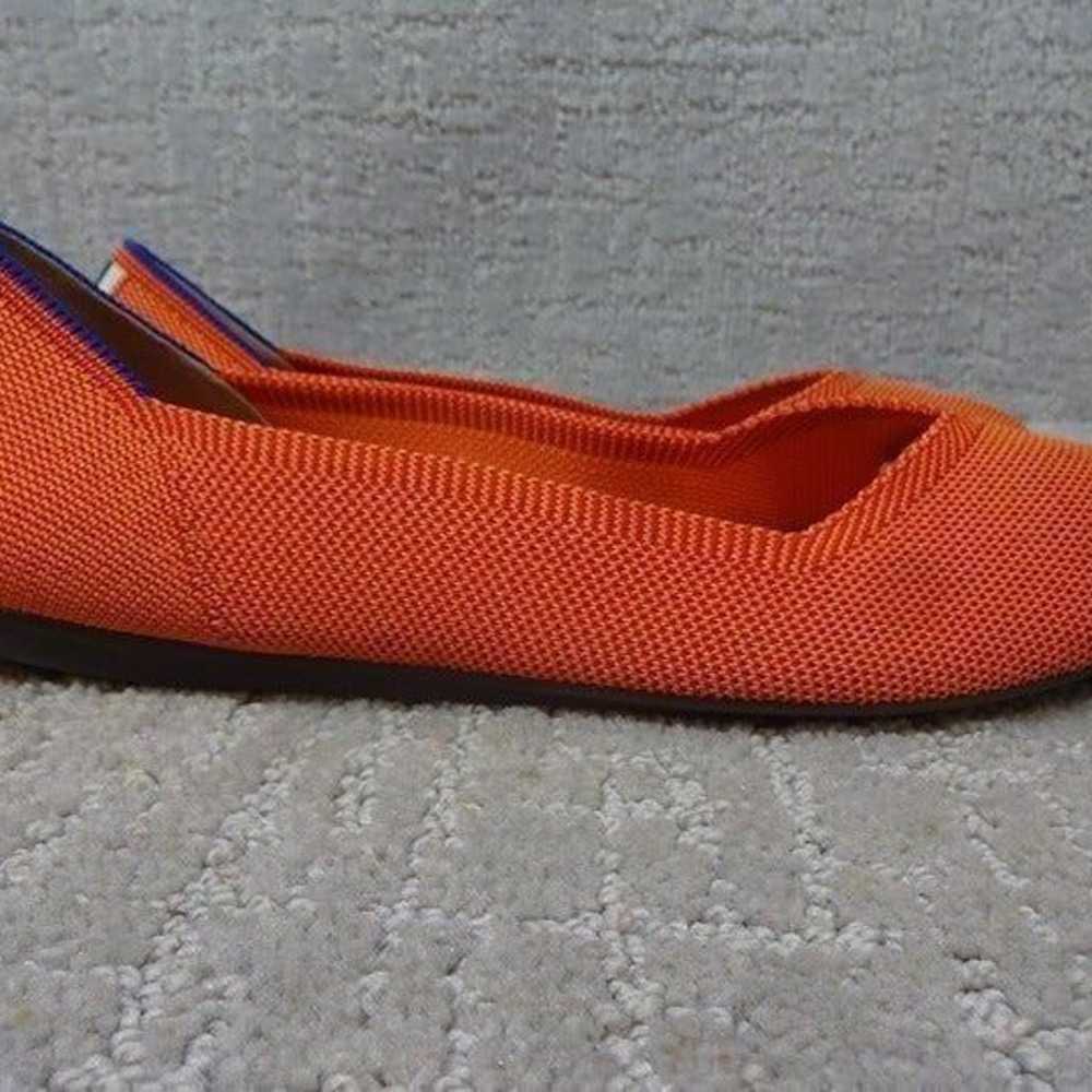 Rothys The Flat Women's Size 8.5 US Persimmon Rou… - image 5