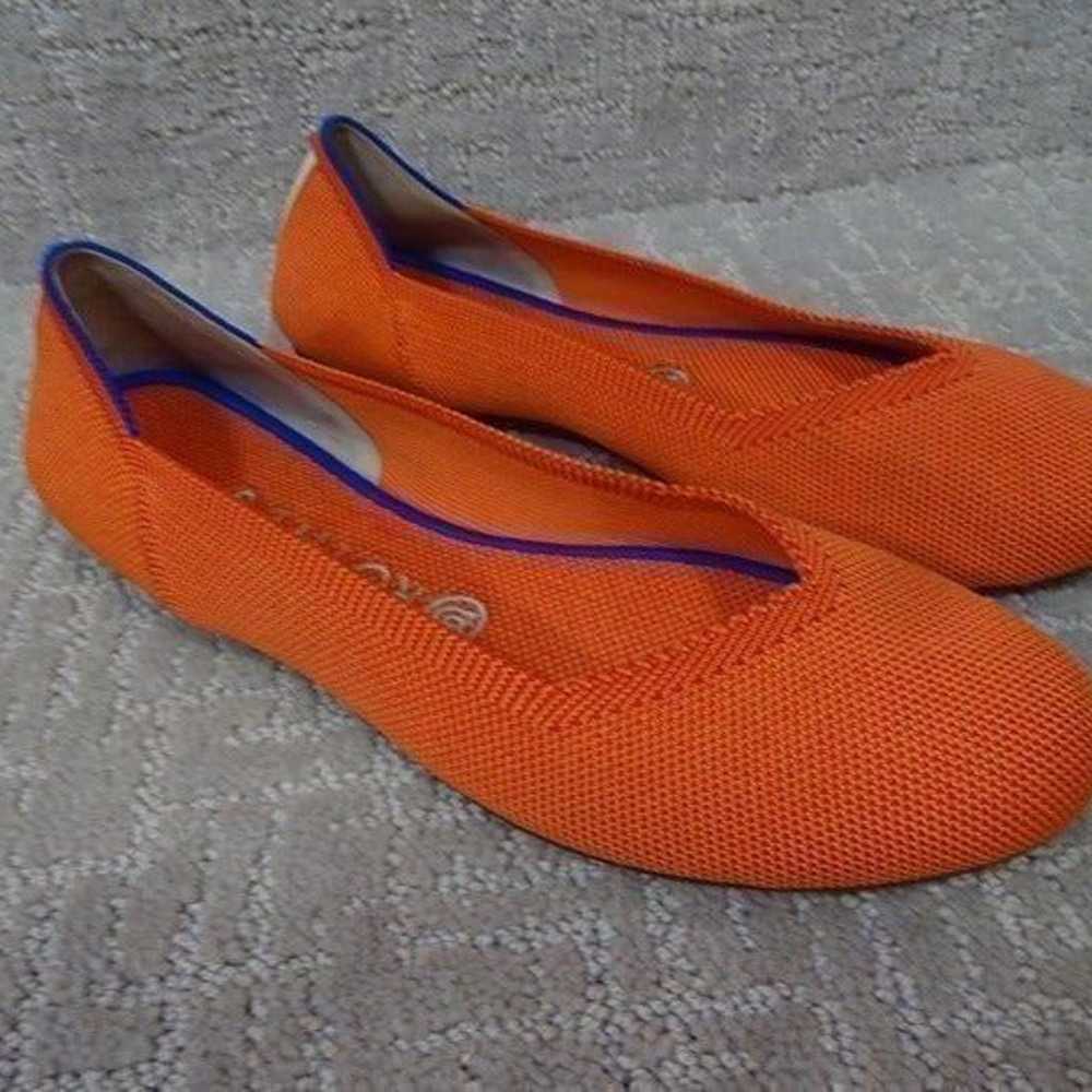 Rothys The Flat Women's Size 8.5 US Persimmon Rou… - image 7