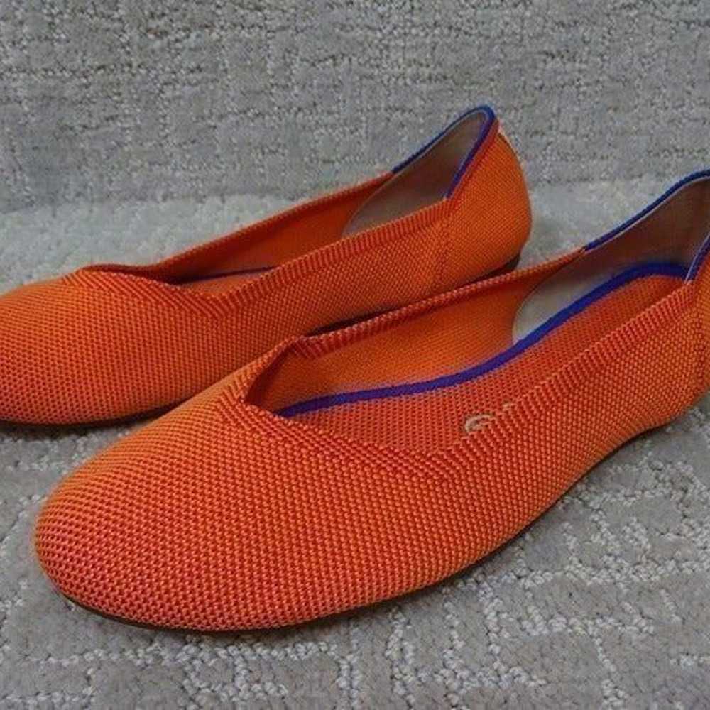 Rothys The Flat Women's Size 8.5 US Persimmon Rou… - image 8