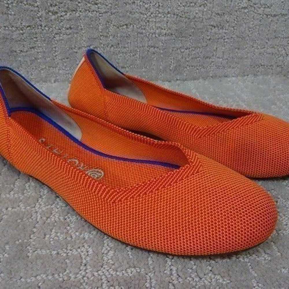 Rothys The Flat Women's Size 8.5 US Persimmon Rou… - image 9