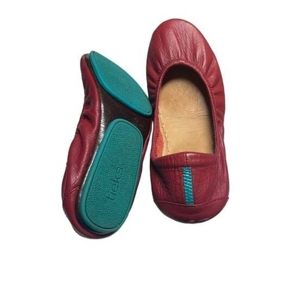 Tieks The Ballet Flat Size 7  Cardinal Red - image 3