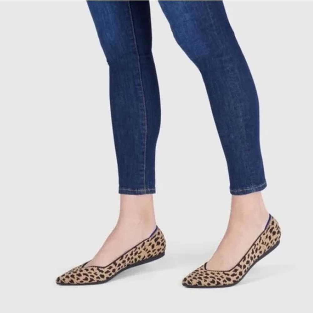 Rothy’s The Point Leopard Women’s Size 10.5 - image 2