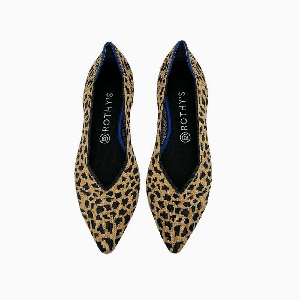 Rothy’s The Point Leopard Women’s Size 10.5 - image 3