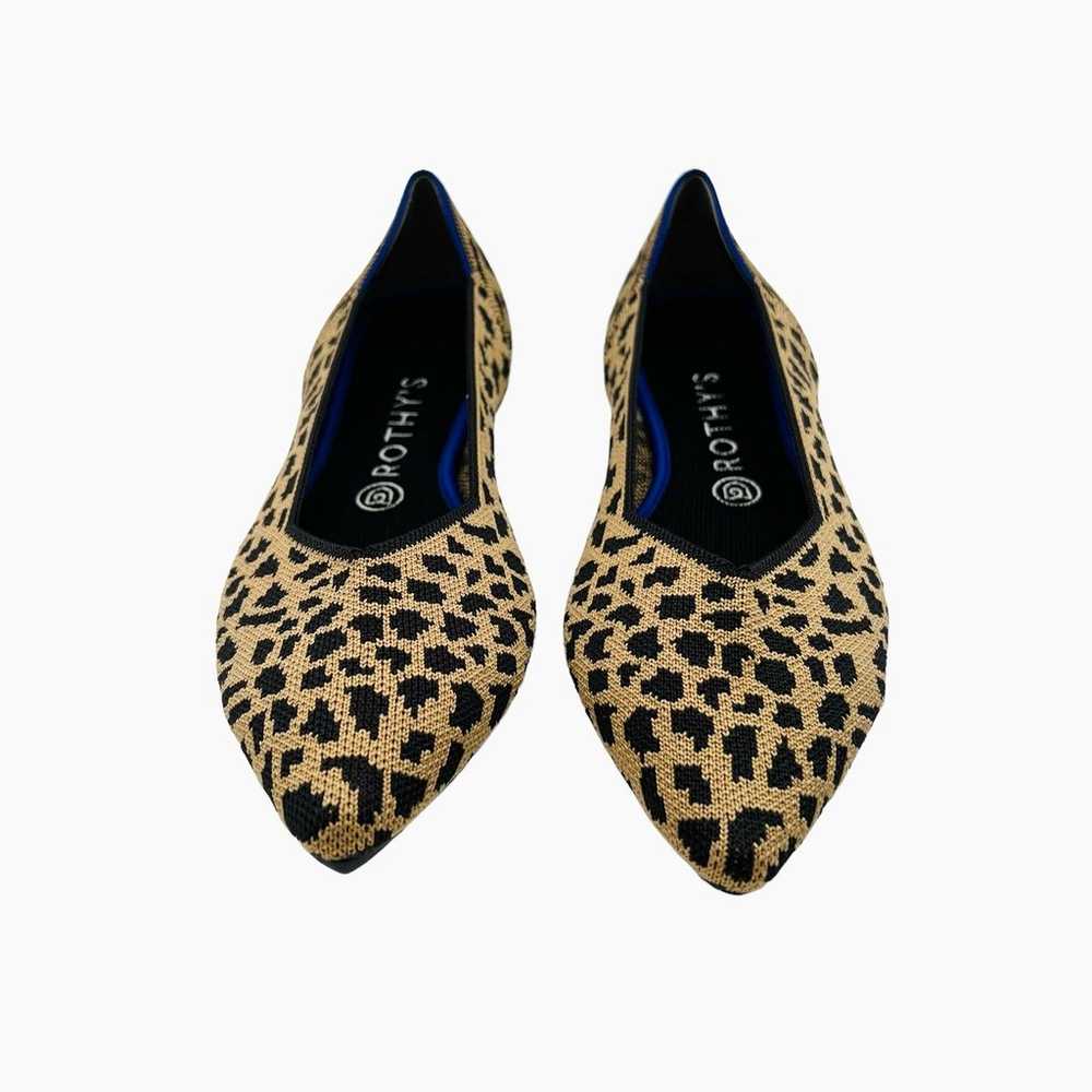 Rothy’s The Point Leopard Women’s Size 10.5 - image 4